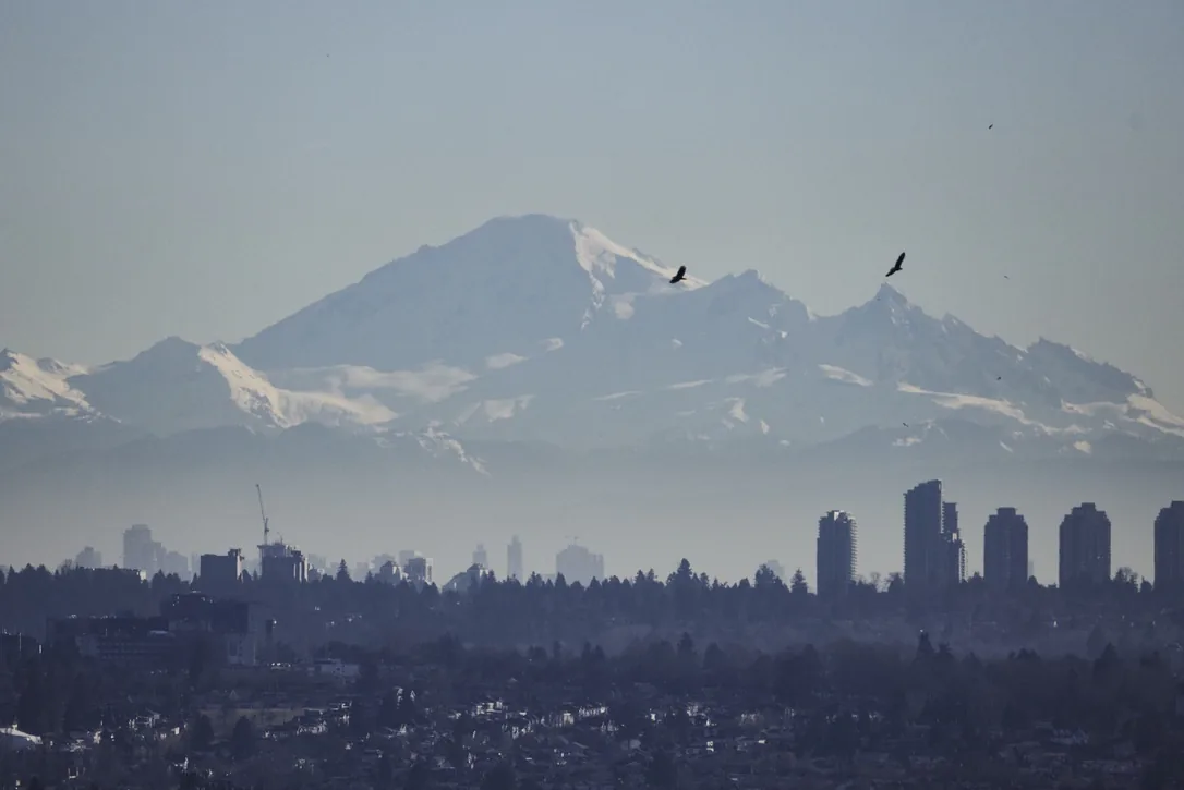 Mount Baker from the Lower Mainland
